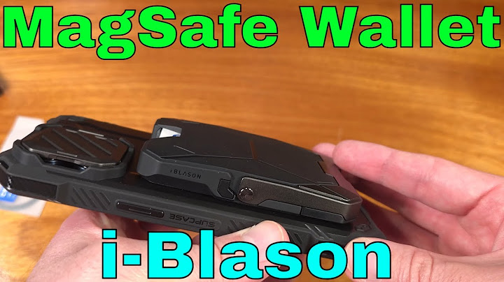 The i-Blason MagSafe Wallet Stand!