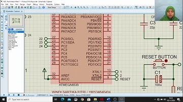Menggunakan ADC (Analog to Digital Converter) dalam Mikrontroler ATMega 8535