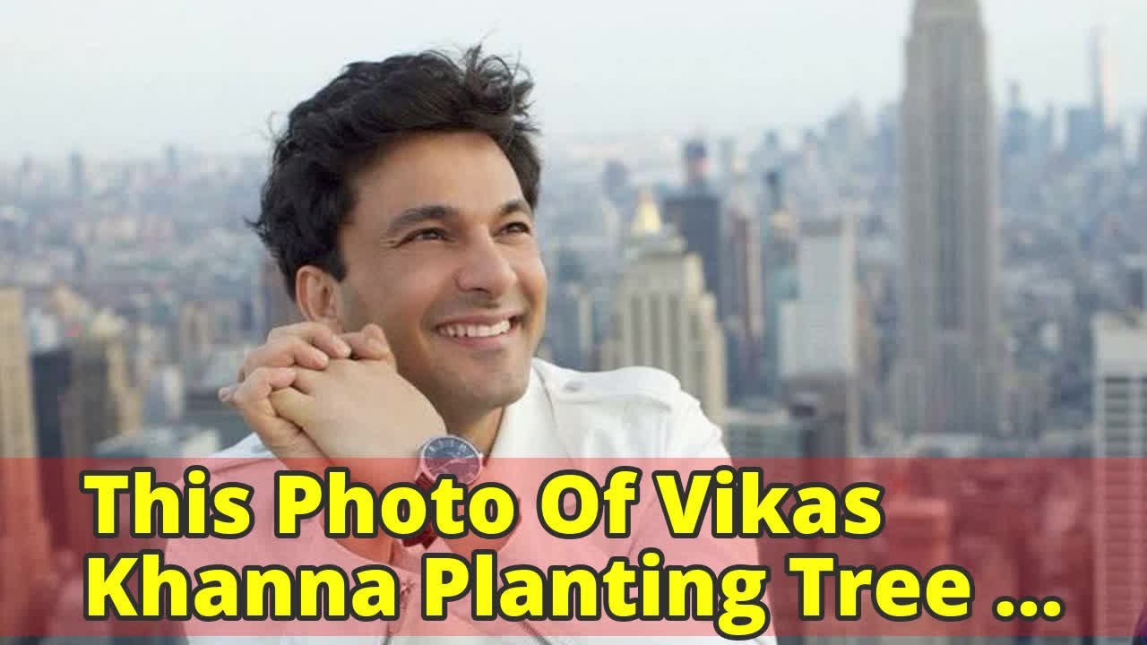 This Photo Of Vikas Khanna Planting Tree Samplings With Kids Is Going ...