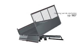 Jpm - Driezijdige Kipper - Grijs