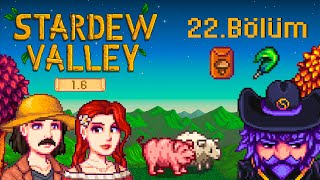 ARTIK DOMUZ VE KOYUNLARIMIZ VAR 🍇 ! | Stardew Valley 1.6 | #22