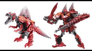 Robot Transformer Dinobot Scorn and Strafe - The Last Knight