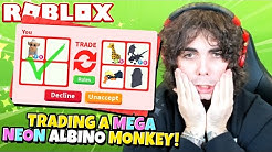 What People Trade for a MEGA NEON ALBINO MONKEY in Adopt Me! (Roblox)