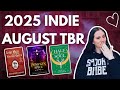 My 2025 Indie Author August TBR