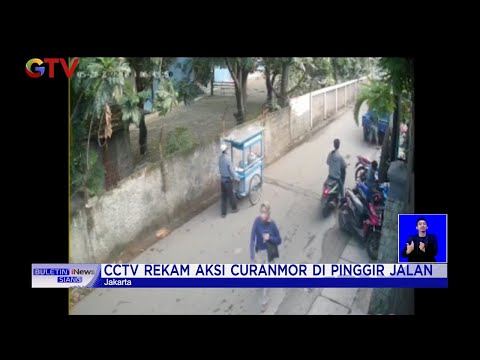 Detik-detik Aksi Pencurian Motor Tertangkap Warga di Jakarta Timur #BuletiniNewsSiang 22/05