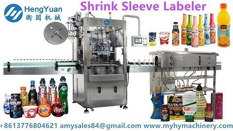 Automatic Heat Shrink Sleeve Labeling Machine with Shrink Tunnel and Steam Generator All Set