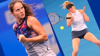 Daria Kasatkina  vs Elina Svitolina  DUBAI 2018 BEST HD Highlights