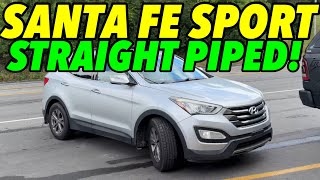 2014 Hyundai Santa Fe Sport w/ STRAIGHT PIPES!