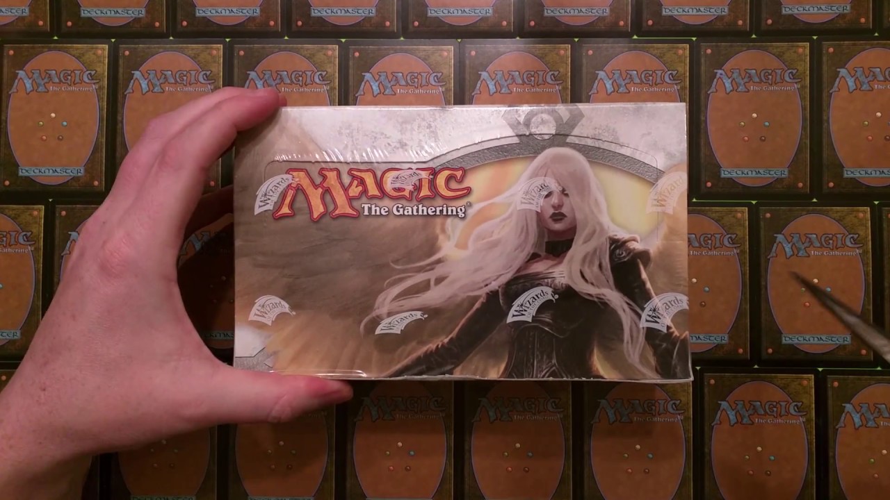 Pack searched Avacyn Restored resealed booster box