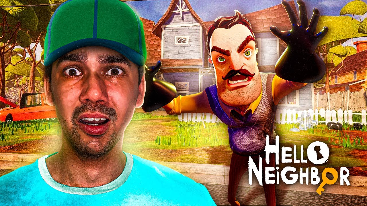 O VIZINHO ESTÁ ESCONDENDO ALGO NO PORÃO? *Hello Neighbor*