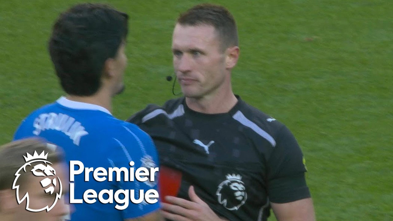 Pascal Struijk sent off for denying obvious goal-scoring opportunity ...