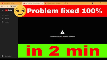 How to fix Live Streaming isn