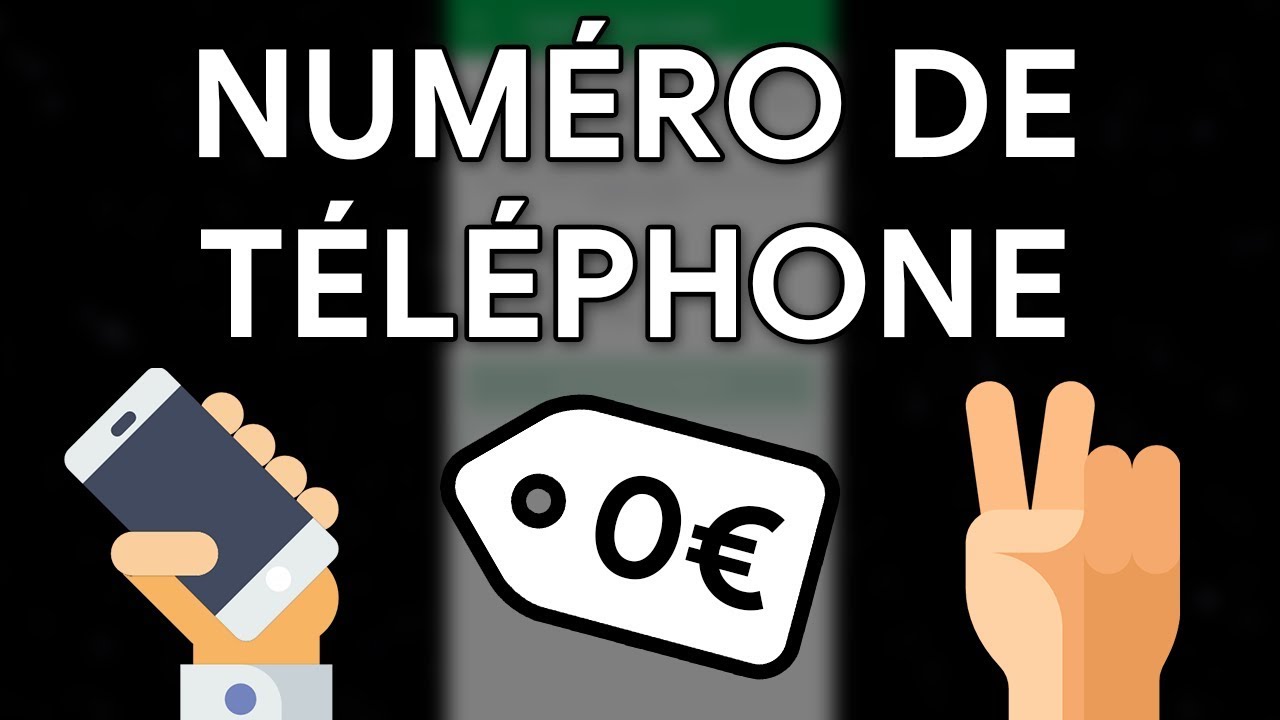 [2021] Avoir Un Numéro De Téléphone Gratuitement ! (ANDROID/IOS) YouTube