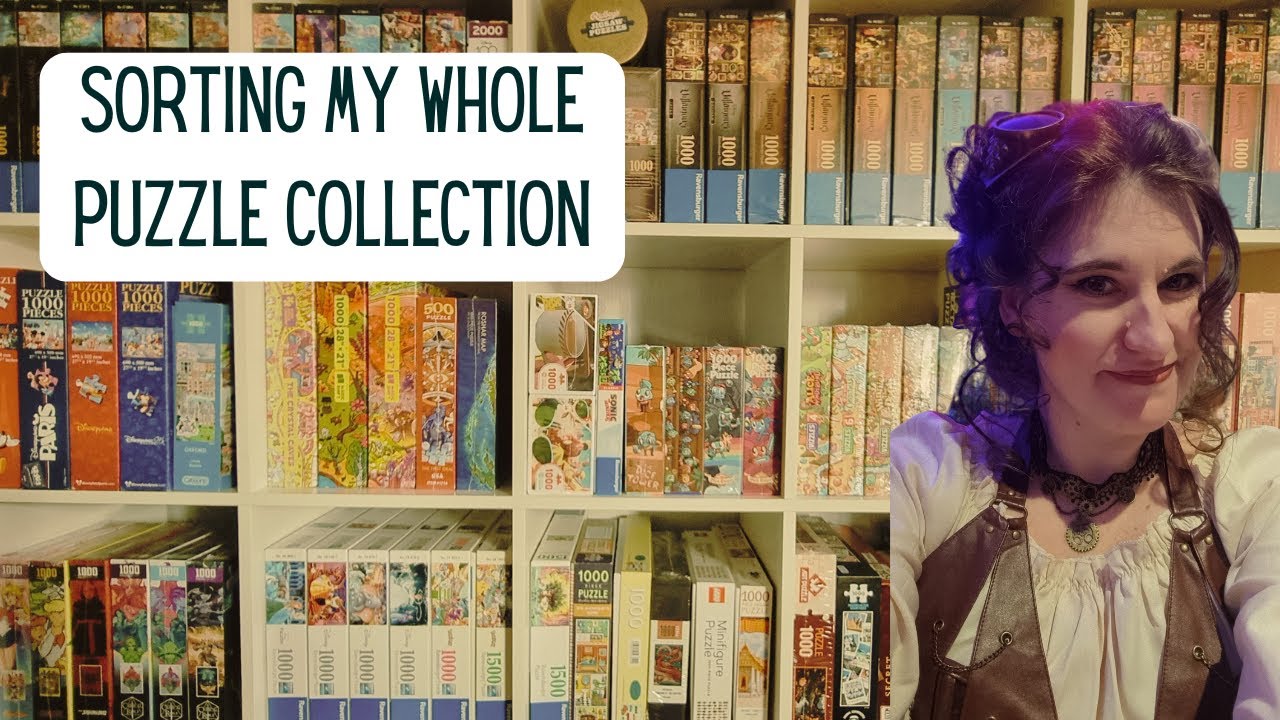 Puzzle Haul & Collection Tour – Watch Me Sort My Jigsaw Puzzles!