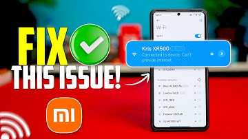 Fix WiFi Connected But No Internet on Xiaomi Phone | WiFi Can’t Provide Internet Access