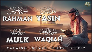 عبد الولي الأركاني 🎧سورة يس + الواقعة+ الرحمن + الملك 💙 تلاوة هادئة تريح القلب لزيادة الرزق و البركة