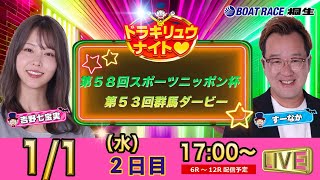 ボートレース桐生（公式）の配信のサムネイル画像