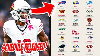 *MY REACTION* to the Arizona Cardinals 20242025 Schedule! WE'RE GOING TO SHOCK THE NFL!