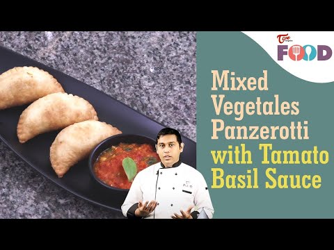 Panzerotti with Tomato Basil Sauce |Cooking Videos 2021|Telugu Cooking Videos|Telugu Cooking Channel