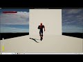 Unreal Engine 5 - Spider-Man Charge Jump Test