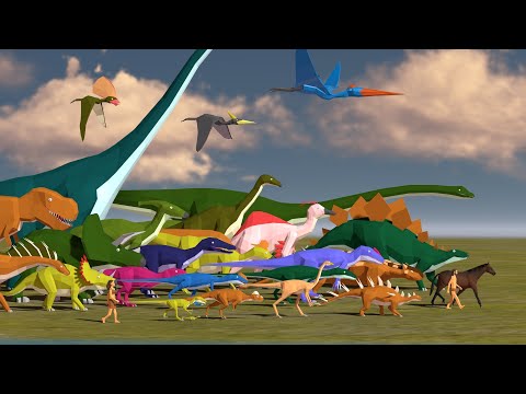 Dinosaurs Size Comparison