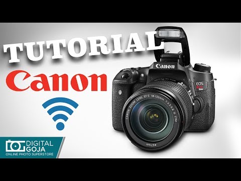 Connect Canon Rebel T6s Wifi Camera To Smartphone Tutorial Youtube