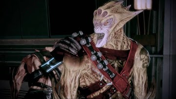 "Mass Effect 2", HD walkthrough on Insanity, Part 5 - Omega explore + Dossier:The Professor ,1/3