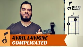 Avril Lavigne - Complicated | Ukulele tutorial