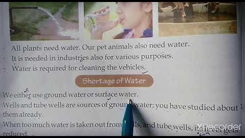 class-3/E.v.s/chapter-8 Water is life/part-2