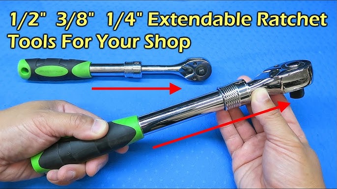 1 2 3 8 1 4 Extendable Ratchet Excellent Tool To Have Around The Shop Youtube