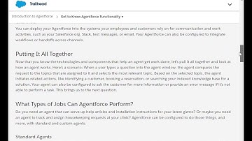 Get to Know Agentforce Functionality