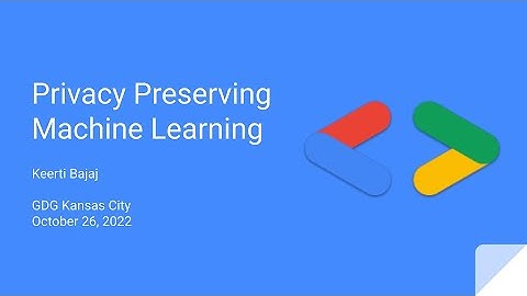 Privacy Preserving Machine Learning