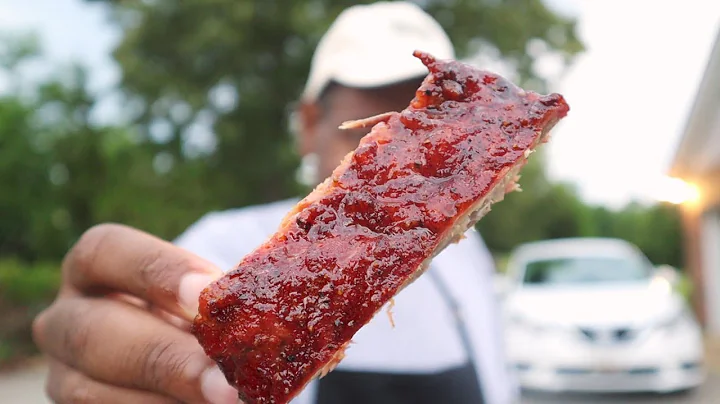 Delicious St. Louis Style Ribs with Apple Cherry Habanero Glaze