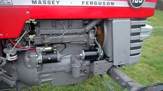 Massey Ferguson 165 Recondition 3 Perkins Engine Youtube