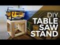 Portable Table Saw Stand Plans Free