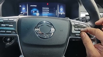 rexton ssangyong 2022 model how to reset service