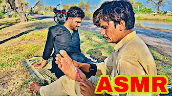 ASMR Foot Care Massage & Tickle Therapy 😌 Instant Insomnia Relief + Stress Relief Sleep Aid 💤