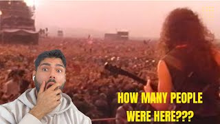 FIRST TIME EVER LISTENING - Metallica - Enter Sandman Live Moscow 1991 HD (REACTION!!)