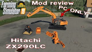 Farming Simulator 19 Mod Review Hitachi ZX290LC (PC ONLY) screenshot 2