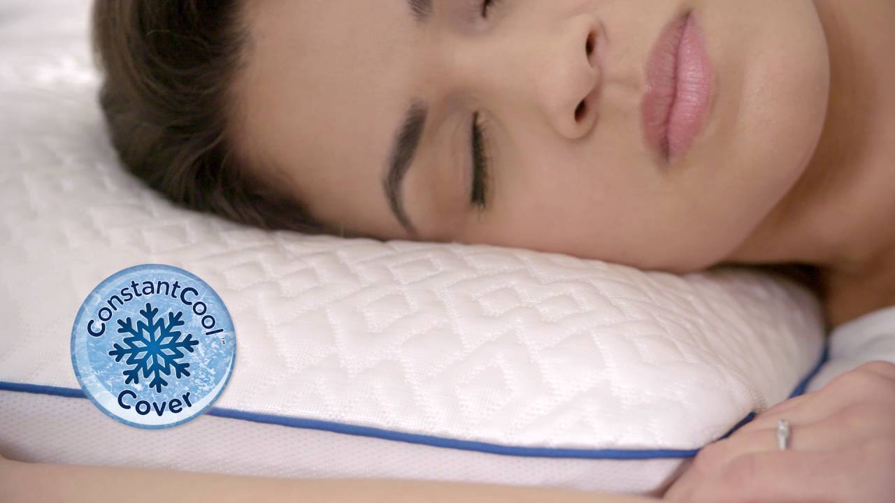 serta stay cool gel memory pillow