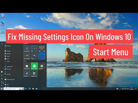 Fix Missing Settings