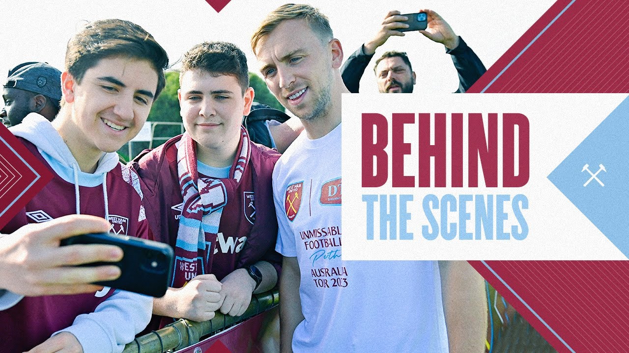 "Are There Crocodiles In There?" 🐊 | West Ham In Australia 🇦🇺 | Behind The Scenes