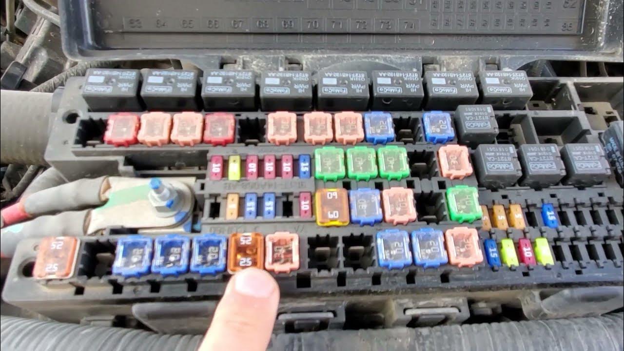 2012 Ford F150 Raptor Fuse 27 Relocation How To (Minute Maintenance