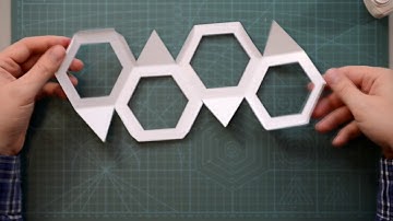 How to make a truncated tetrahedron? как сделать усечённый тетраэдр?