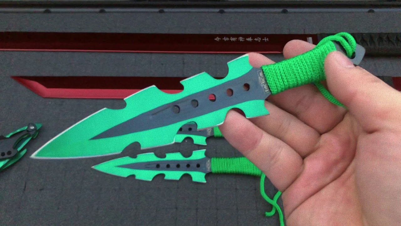 New knife for christmas Christmas Knife Set - YouTube