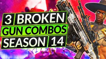 3 BEST Weapon Combos in Season 14 - NEW PRO GUN Loadouts and TIPS - Apex Legends Guide