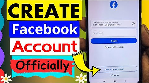 How to Create FACEBOOK Account Officially 2025