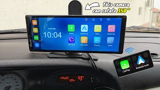 Carpuride W903 Portable Car Multimedia System with CarPlay, Android Auto and FM Transmitter