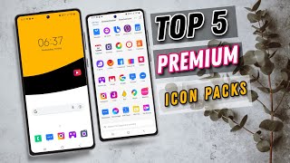 TOP 5 BEST: premium Icon Packs - 2022 Hindi. 🔥 screenshot 2