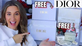 DIOR BEAUTY HAUL AND THE BEST FREE GIFTS!! - VLOGMAS DAY TWO